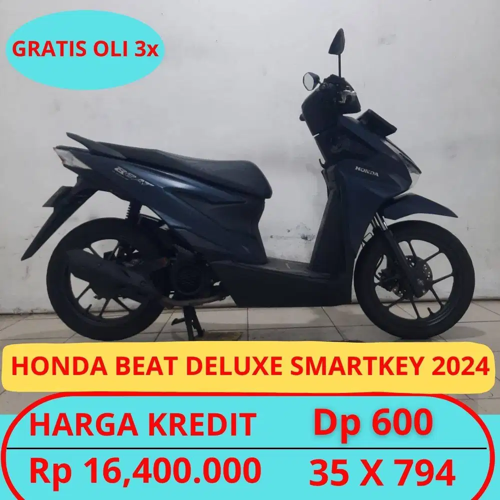 HONDA BEAT DELUXE SAMARTKEY 2024 DP HANYA 600 RIBU