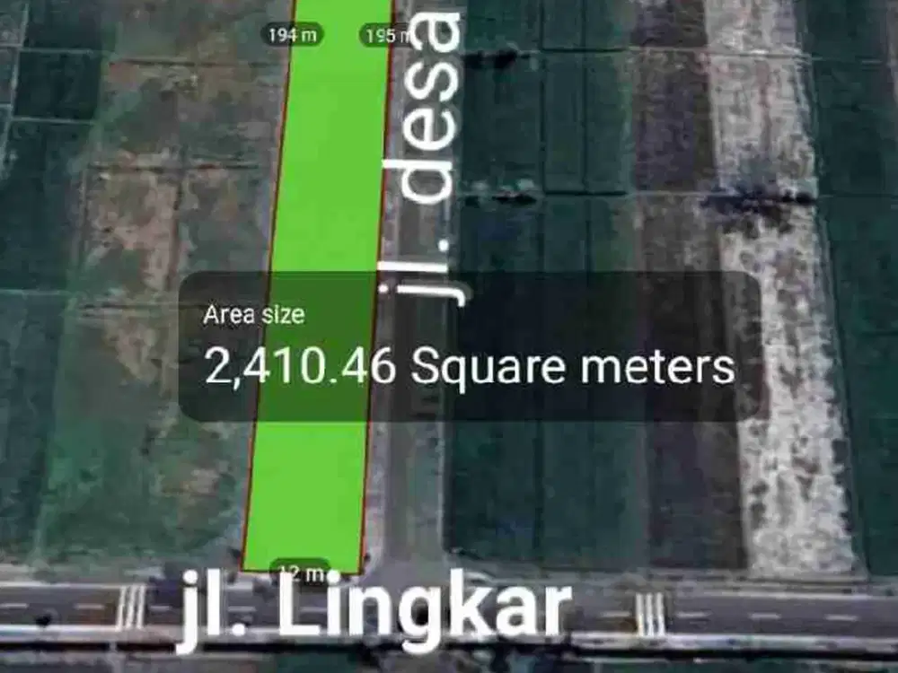 Dijual sawah dijalan lingkar delanggu pakis klaten