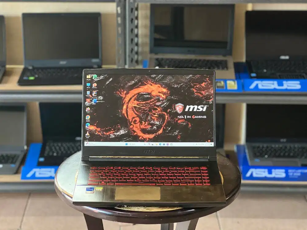 PROMO MSI THIN GF63 CORE I7-118700H/SSD512GB/RAM16GB/NVIDIARTX3050 6GB