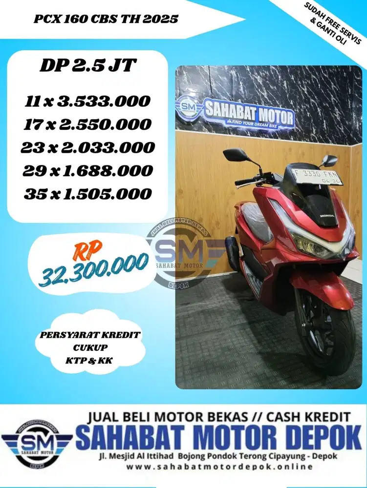 HONDA PCX 160 CBS TH 2025