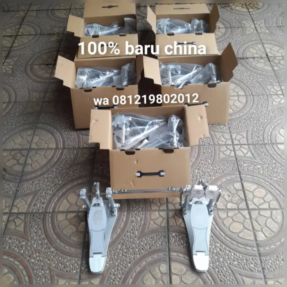 100%br TERJUAL 40 SET DI SHOPEE DIRECT DRIVE DOUBLE.PEDAL.DRUM DB