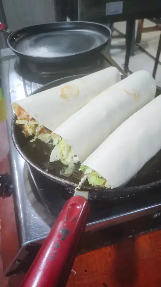 Penjaga Booth Gerobak Kebab