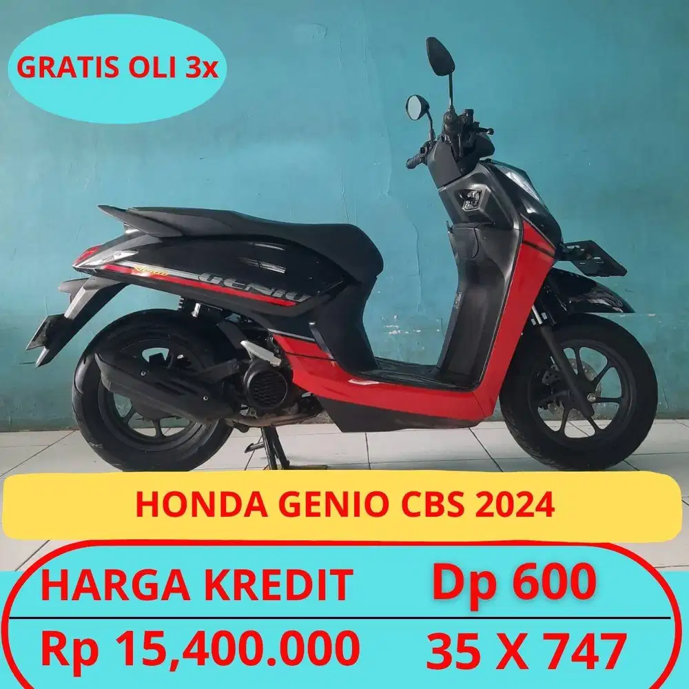 HONDA GENIO CBS 2024 DP HANYA 600 RIBU