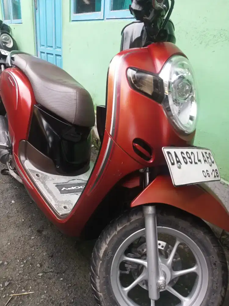 Honda Scoopy 2018, ss lengkap pajak plat hidup