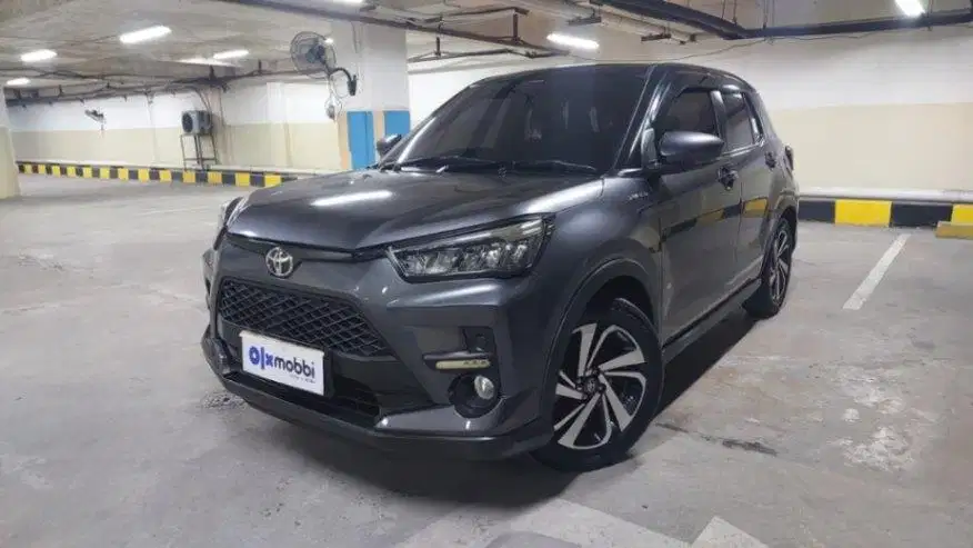 Pajak Panjang TDP 10JT Toyota Raize 1.0 G One Tone Bensin-AT 2021 Abu