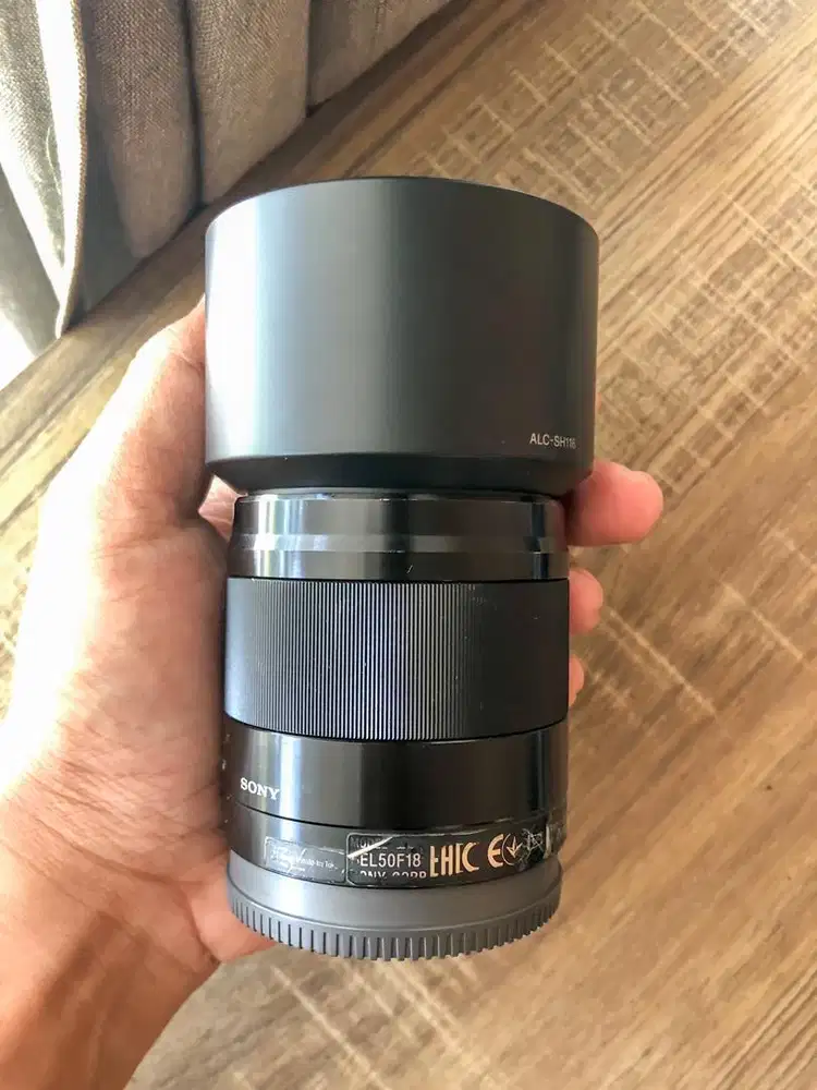 Lensa Sony E 50mm f1.8 OSS for a6000 a6400 ZV-e10 dll