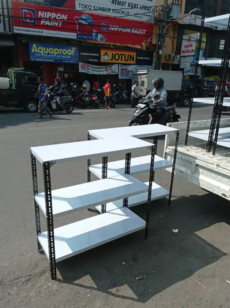 Rak besi rak gudang rak serbaguna