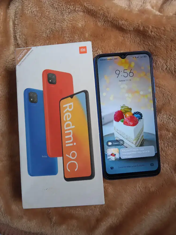 Xiaomi Redmi 9c Ram 4/64 Fullset No minus