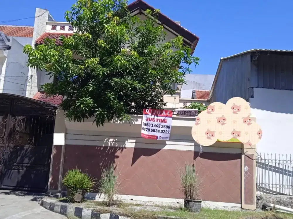 DIJUAL/DISEWAKAN Rumah Pusat kota BKR Pelajar (Jimerto) Cocok untuk office, Praktek dokter, Pusat kota surabaya