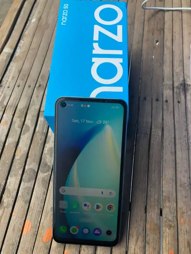 HP Realme Narzo 50 Ram 4/64 GB Fullset Istimewa