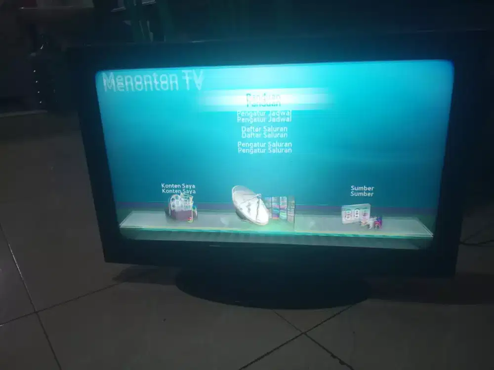 Tv lcd Samsung 32inc & air cooler Midea minus