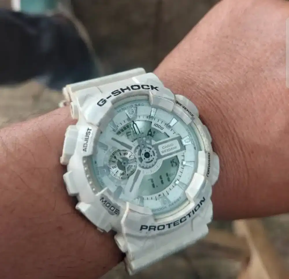 Gshock GA110TP Kondisi 85% normal semua