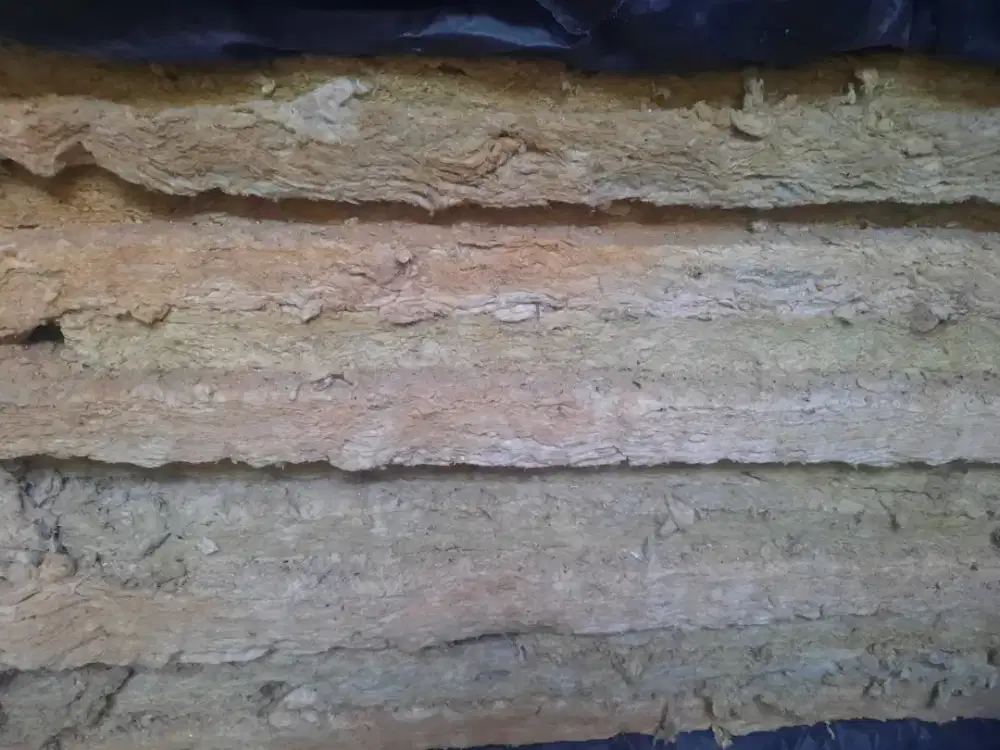 Rockwool peredam tebal 5cm density 80