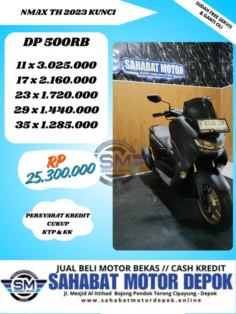 YAMAHA NMAX TH 2023 KUNCI