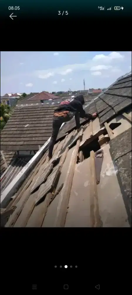 Atap bocor kanopi dll bergaransi