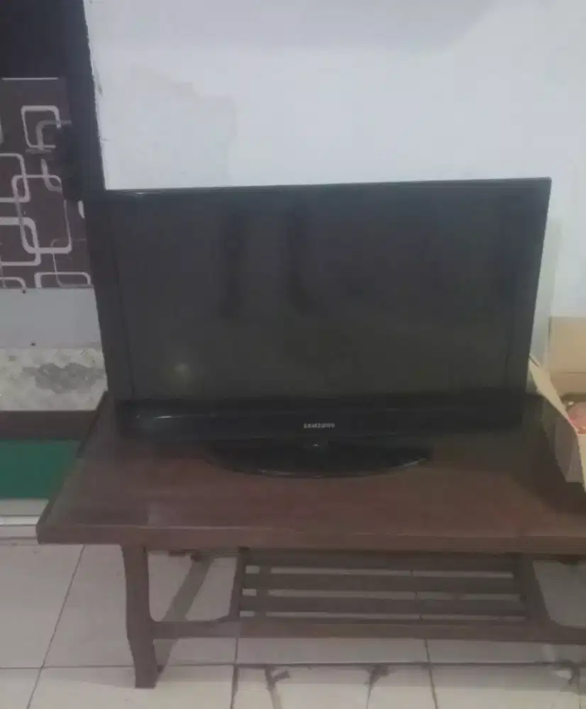 Samsung lcd 32inc minus gambar berbayang