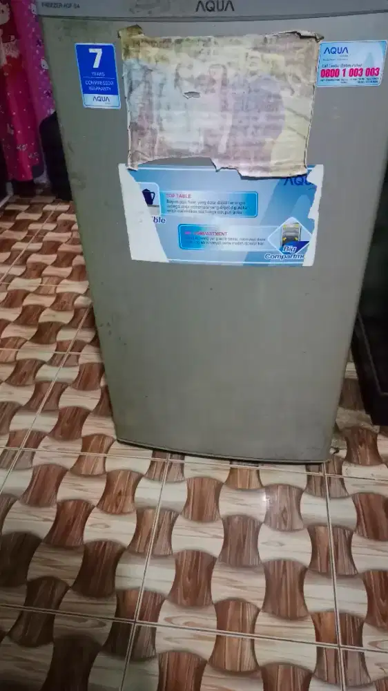 Freezer Aqua 1 pintu