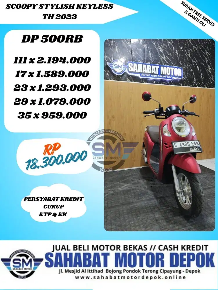 HONDA SCOOPY STYLISH TH 2023