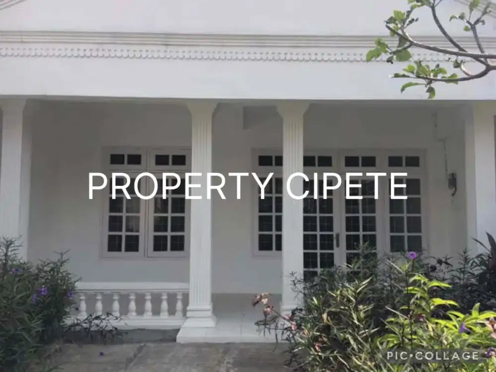 Rumah asri disewa di Cipete. Bisa buat kantor