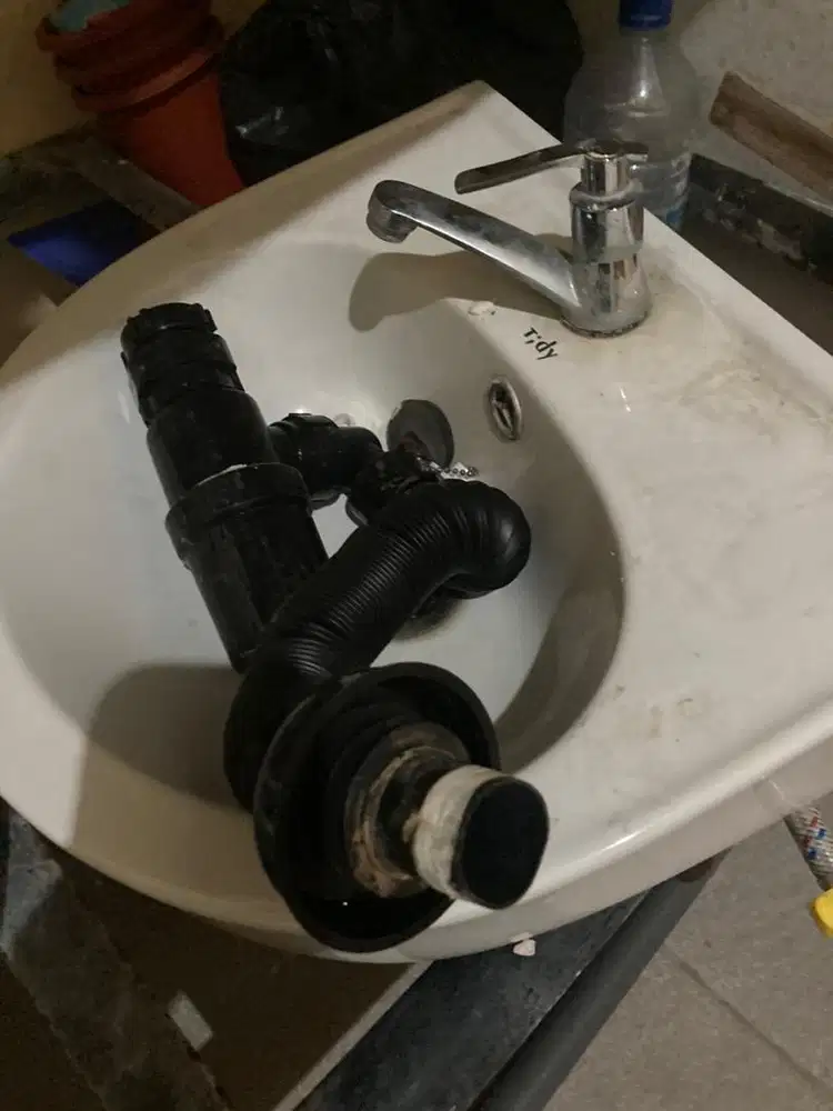 Wastafel tidy bekas lengkap