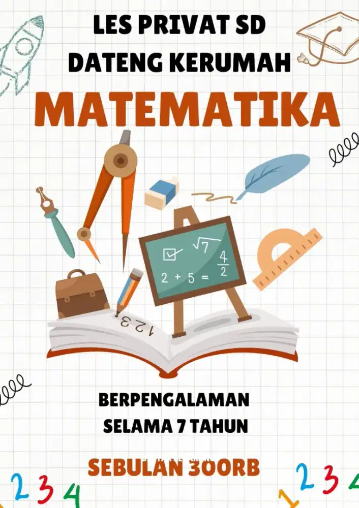 Les private untuk sekolah dasar SD