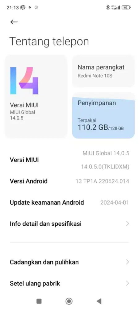 Jual cepat hp xiomie