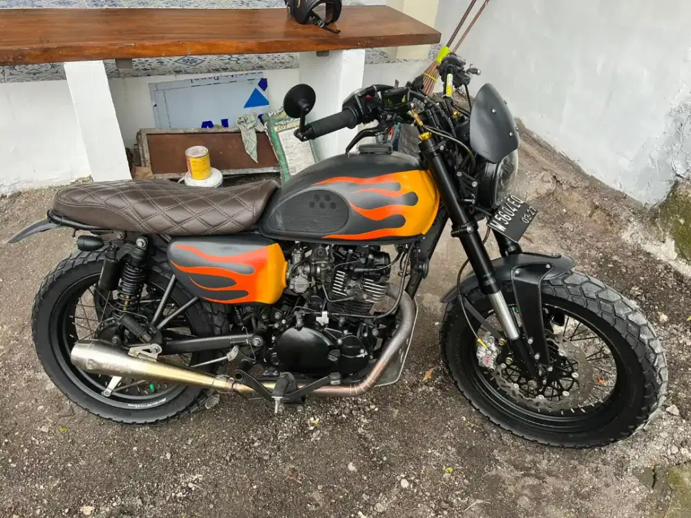 Dijual Kawasaki w175 cafe racer custom