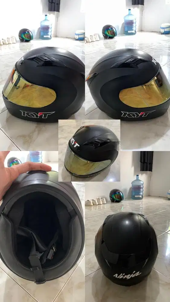 Helm kyt hitam dof