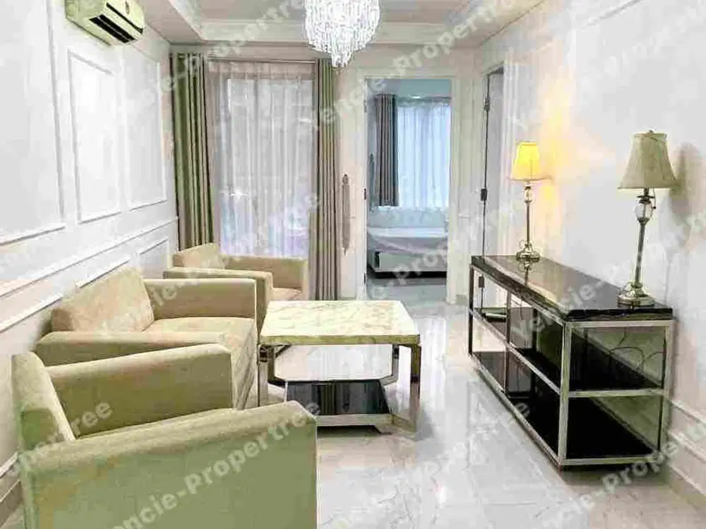 Disewakan tipe 2br luas 65m apartment royal mediterania garden residence