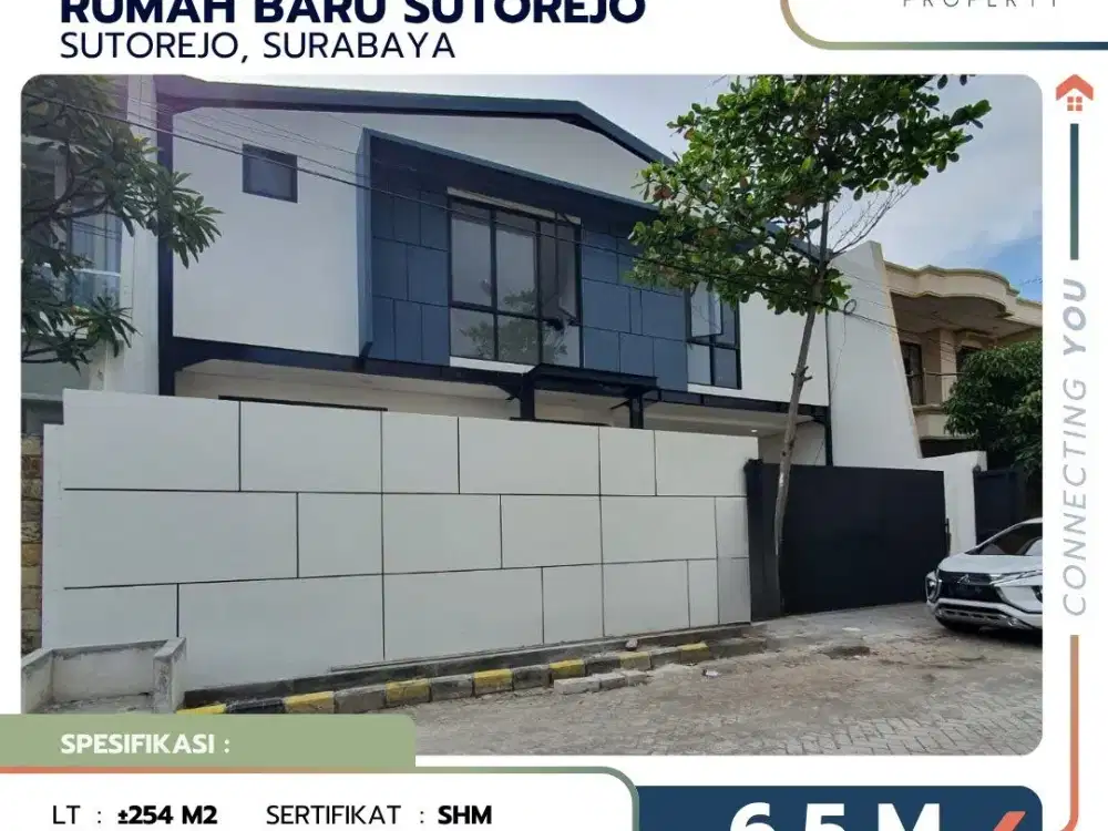 Rumah Di Sutorejo Mulyorejo Surabaya Baru Modern Dan Strategis