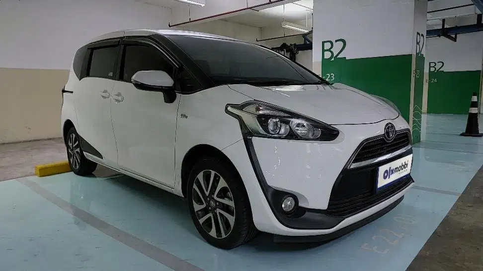 TDP 9,JT Toyota Sienta 1.5 V Bensin-AT Putih 2019