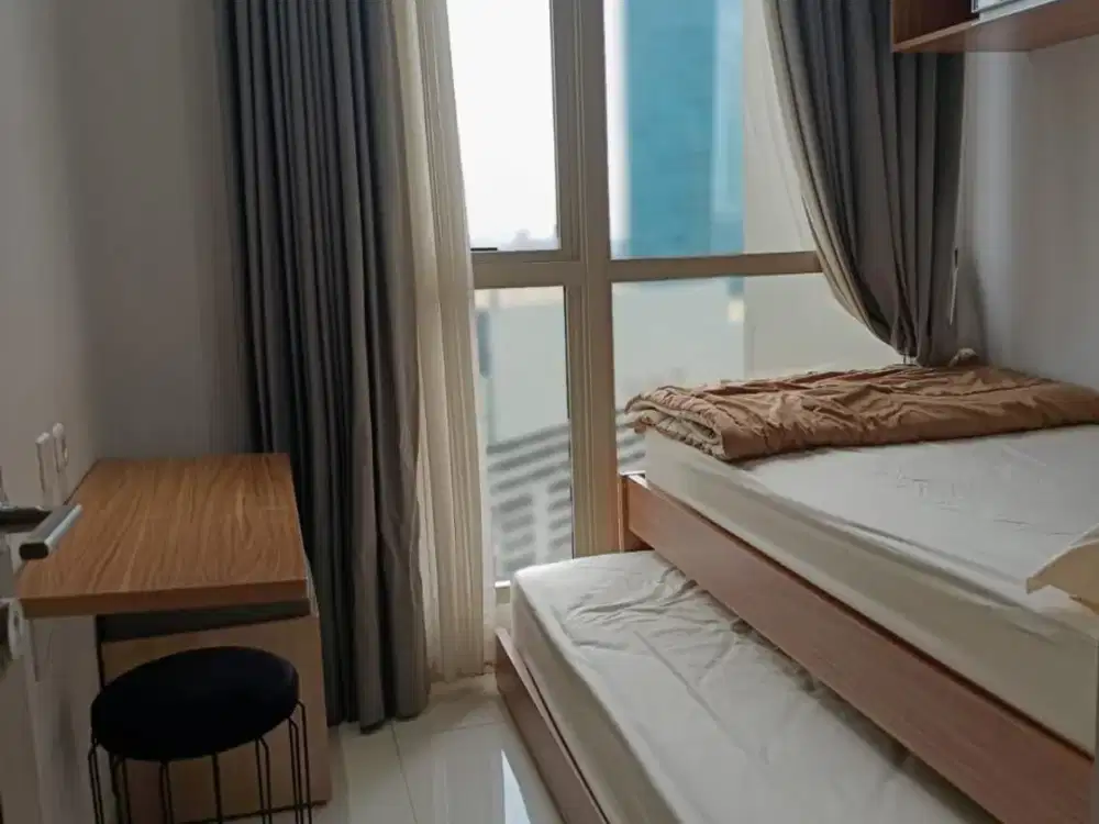 Dijual Apartement Taman Anggrek Residence Luas 65m2, Furnish!