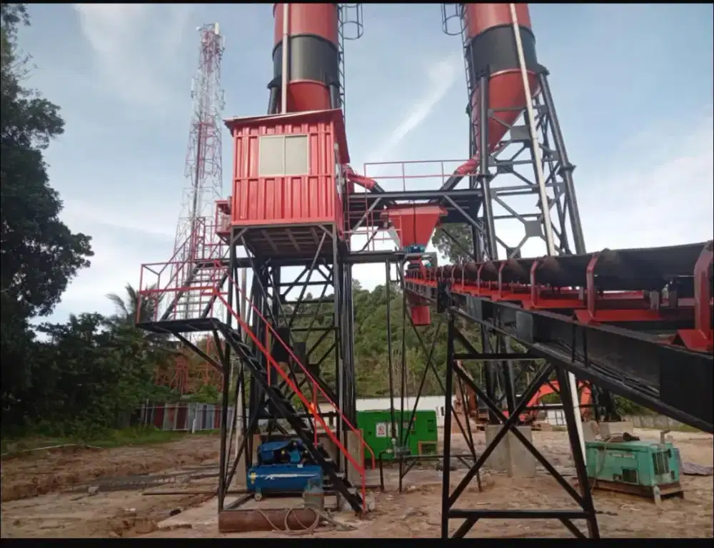 Batching plant dry kapasitas 60-70m³/jam