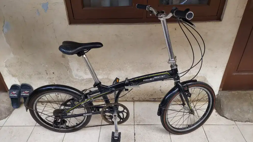 Sepeda lipat wimcycle pocket rocket 20 frame alloy