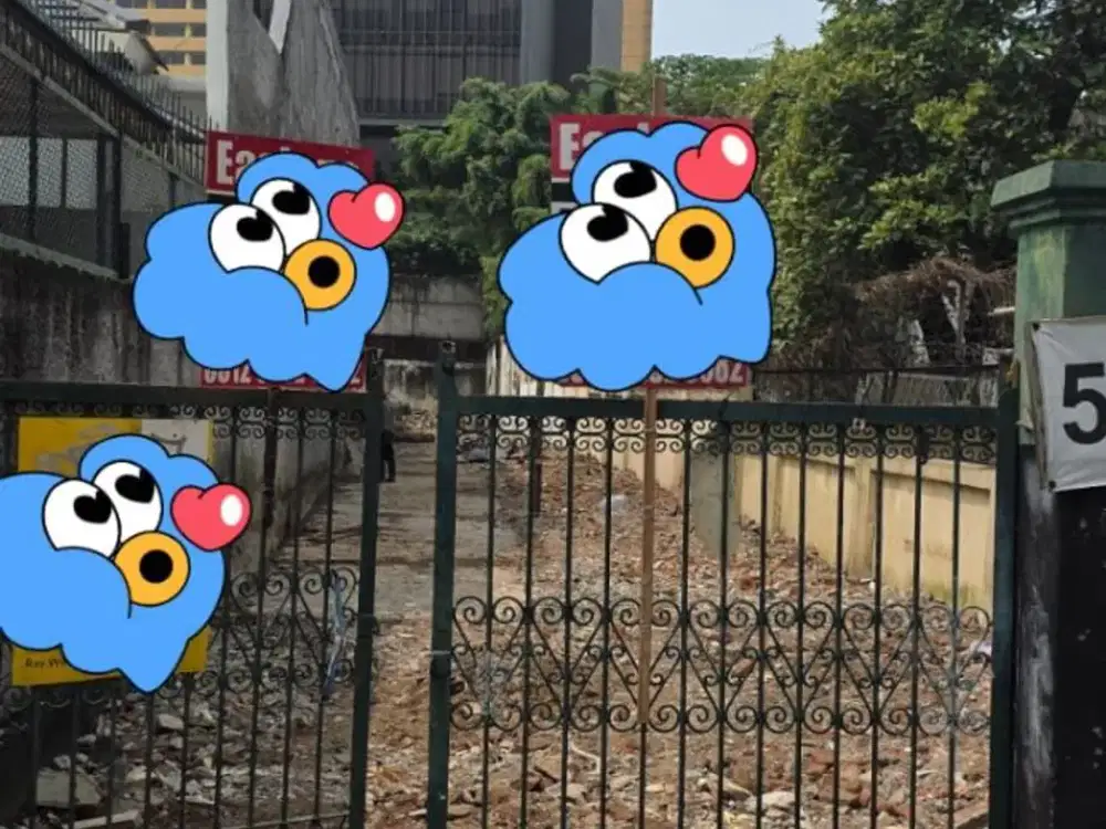 Dijual Kavling Komersil Jakarta Pusat LT 462m2, Harga Siap Nego!