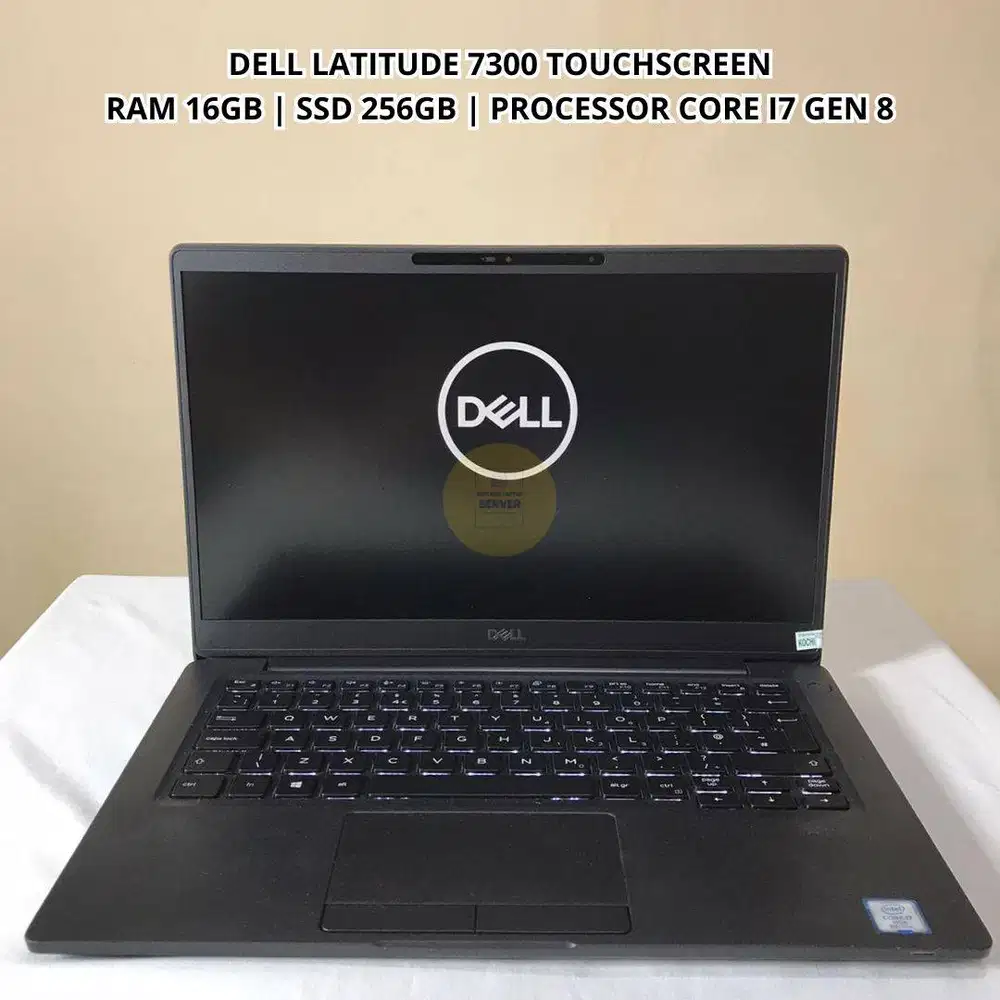 Dell Latitude 7300 Core i7 Gen 8 RAM 16GB/256GB – Touchscreen