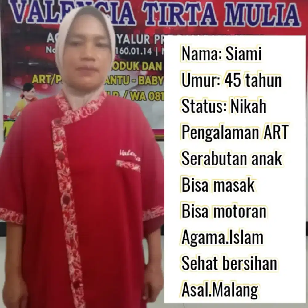 Pembantu ART dan Sitter