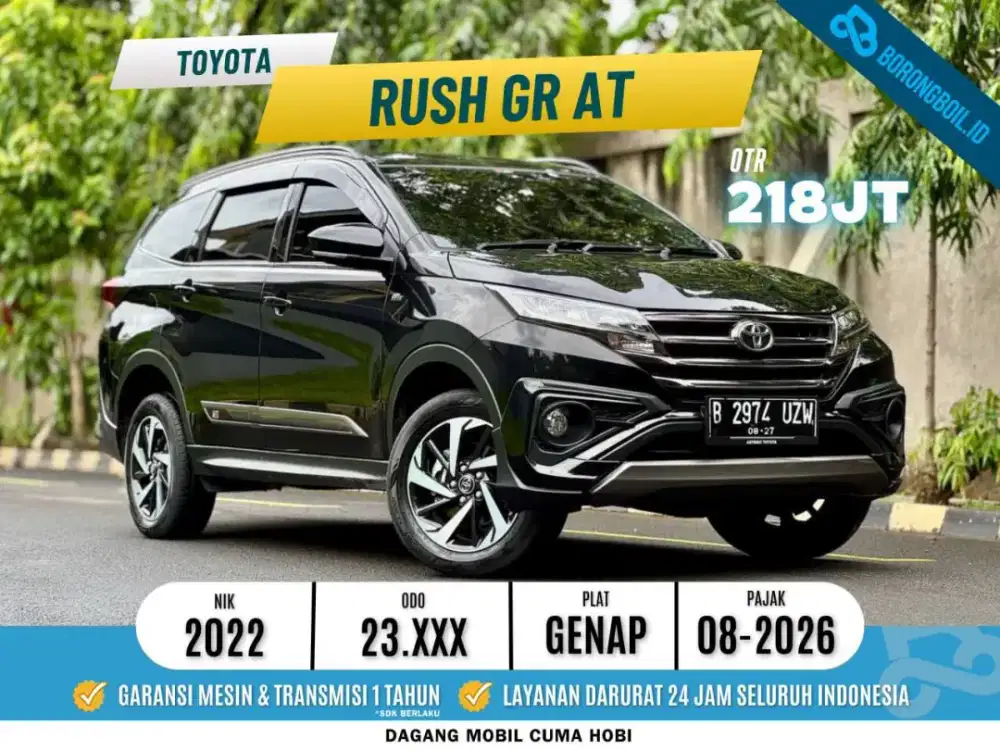 Rush GR AT 2022 hitam