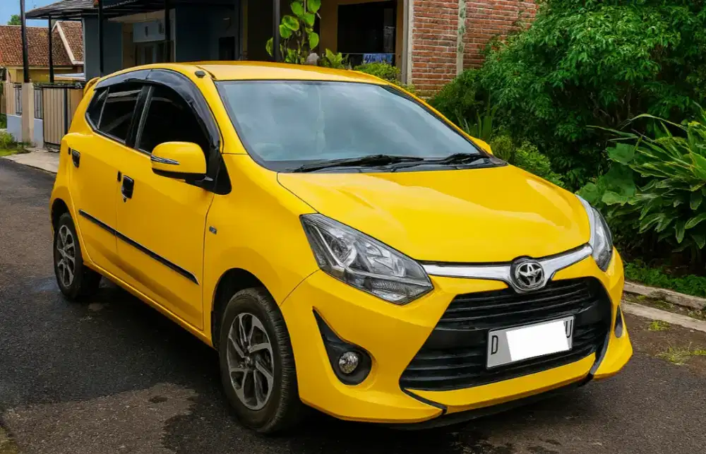 Dp7jt Toyota Agya G matic 2018 1200CC km 49rb Antik