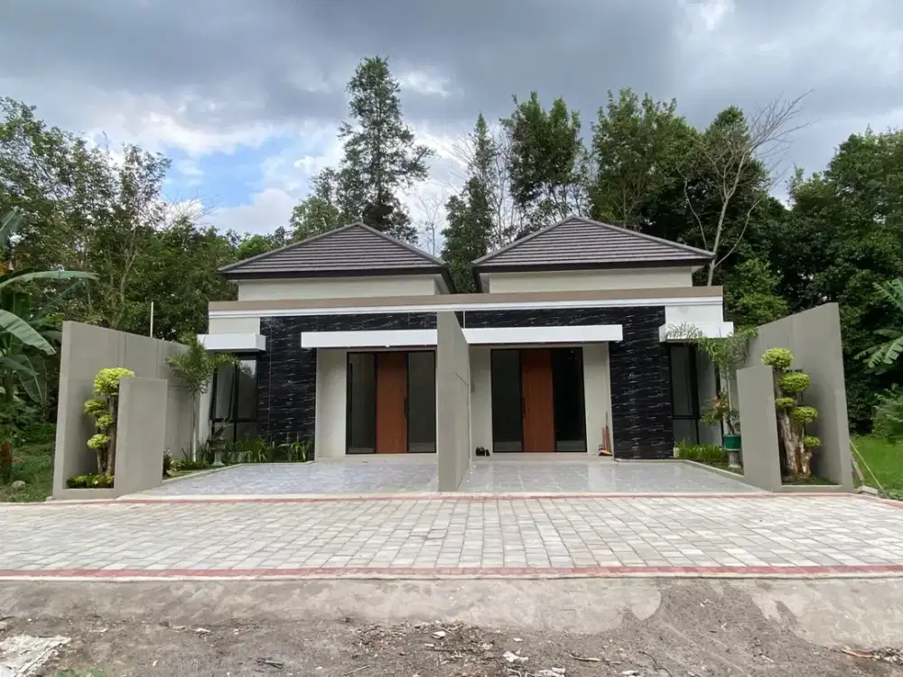 Rumah Modern Strategis Di Sleman Utara Bonus AC & Kitchen Set