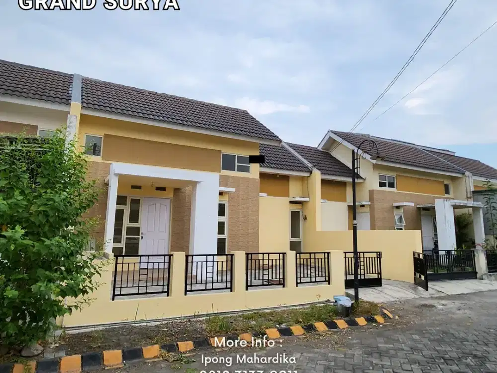 Dijual Rumah Sidoarjo Dekat Bandara Juanda di Grand Surya