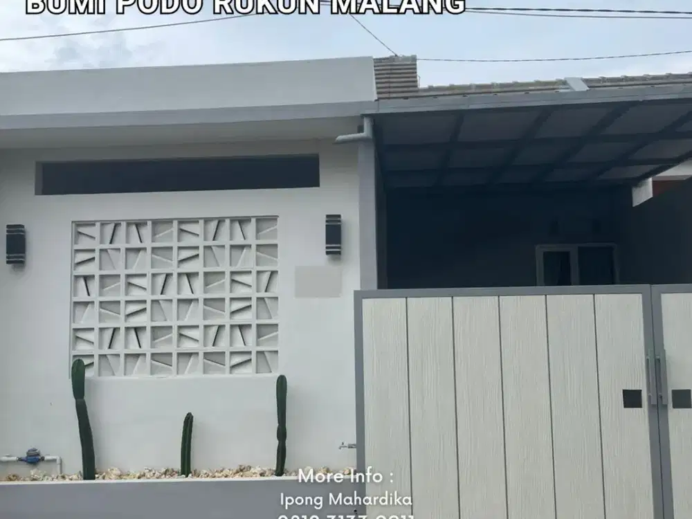 Dijual Rumah Villa Dekat Jatim Park di Dau Malang