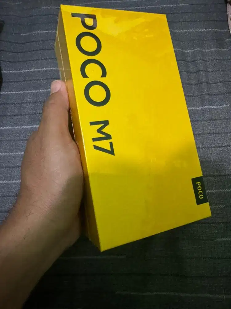 Gress Dapat Hadiah Poco m7 segel 8/256 silver