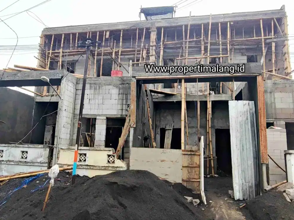 Dijual rumah bangunan baru lokasi sawojajar