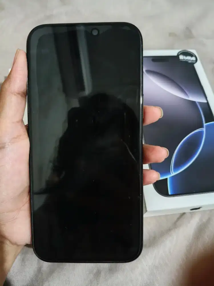 Jual Cepat! Iphone 16 Promax 256GB,Black, Fullset, ex Blibli, NEGO