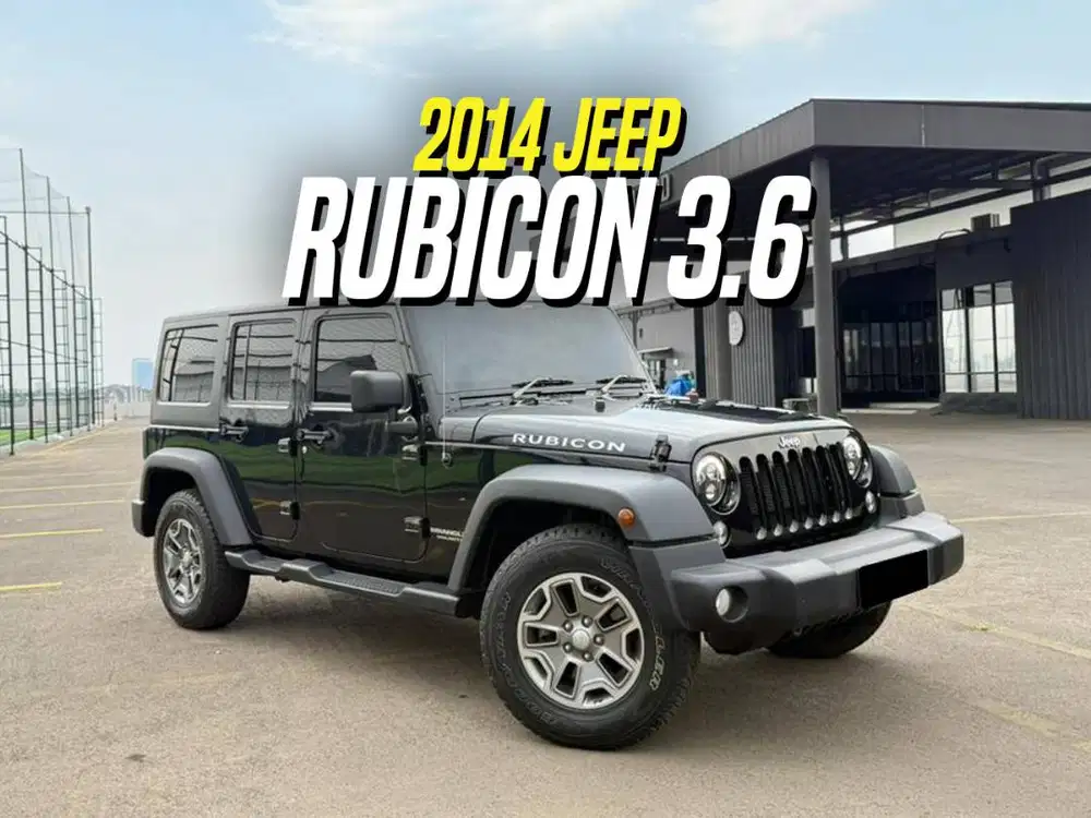 Jeep Rubicon JK 3.6 Pentastar 2015 NIK 2014 4-Door Black Brown Hitam