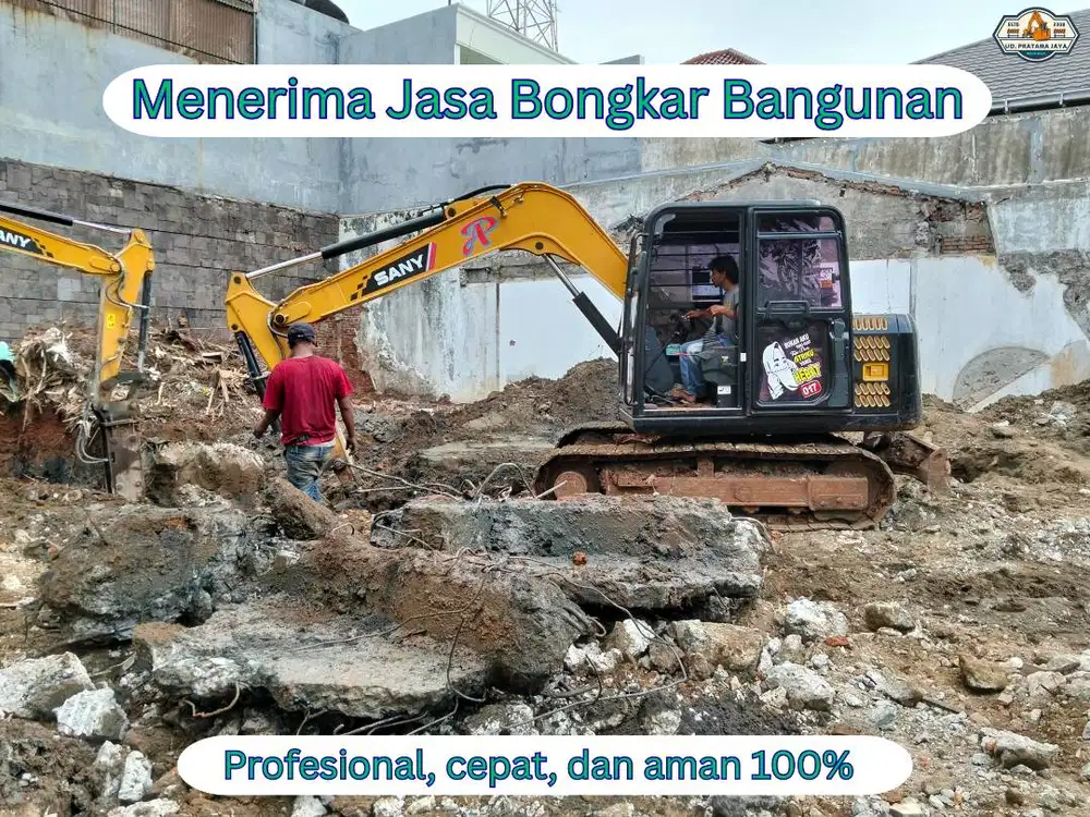 Menerima Jasa Bongkar Bangunan
