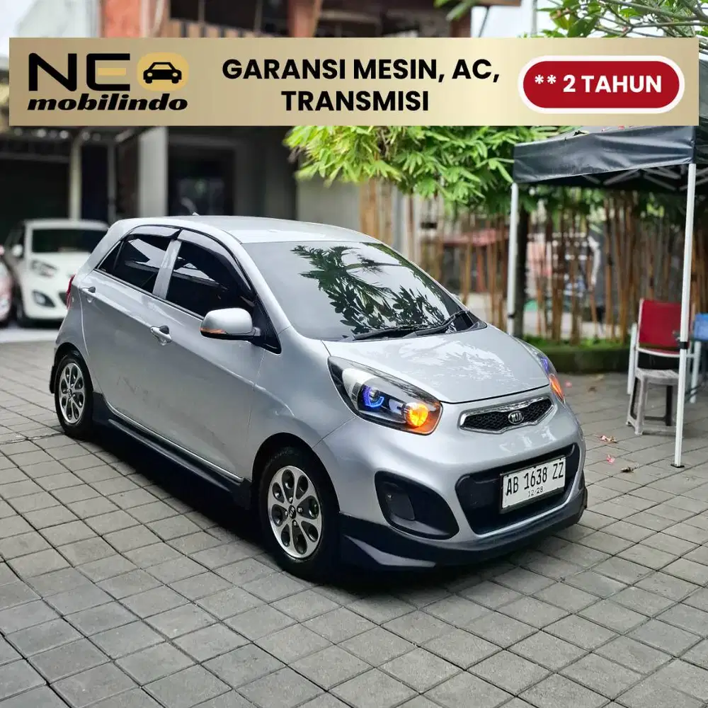 [ Garansi Mesin, Matic ] KIA PICANTO 1.2 AT CBU 2013 ABU ABU