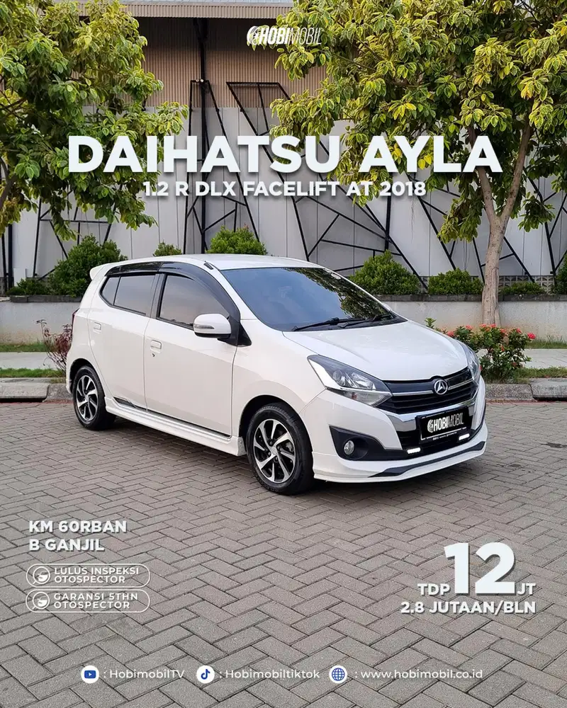 Ayla 1.2 R DLX Facelift AT Thn 2018