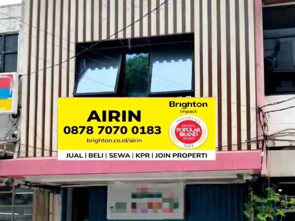 DISEWAKAN RUKO 2 LANTAI DI DANAU SUNTER